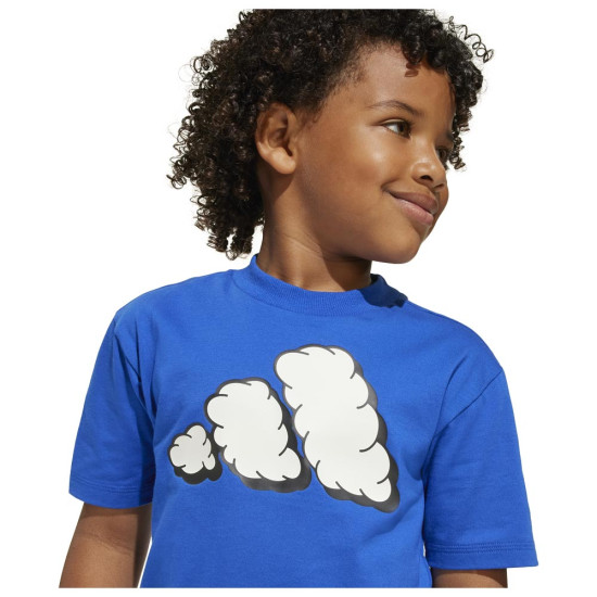 Adidas Παιδικό σετ Seasonal Essentials Fun Tee and Shorts Set Adidas Παιδικό σετ Seasonal Essentials Fun Tee and Shorts Set